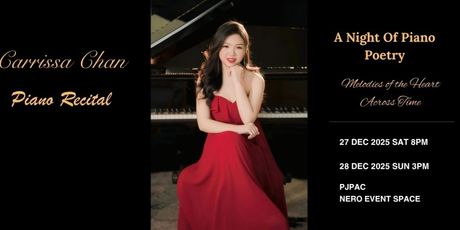 Pianist Carrissa Chan Will Perform Recital at PJPAC Photo