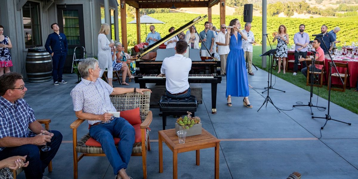 PianoSonoma to Present 2025 Vino & Vibrato Concert Series