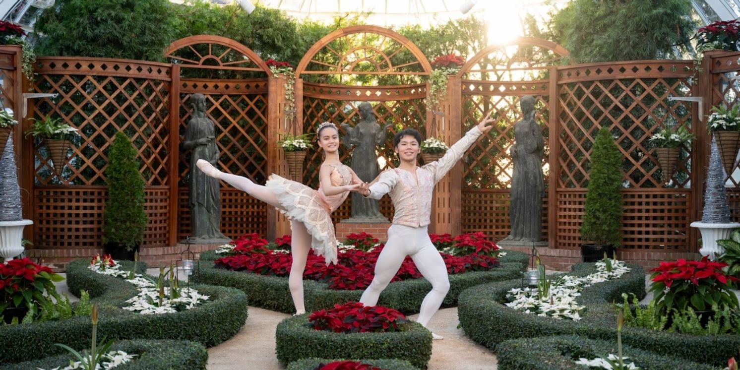 Pittsburgh Ballet Theatre School Joins Phipps Conservatory To Kick Off The Holiday Season With POINSETTIAS & POINTE SHOES  Image