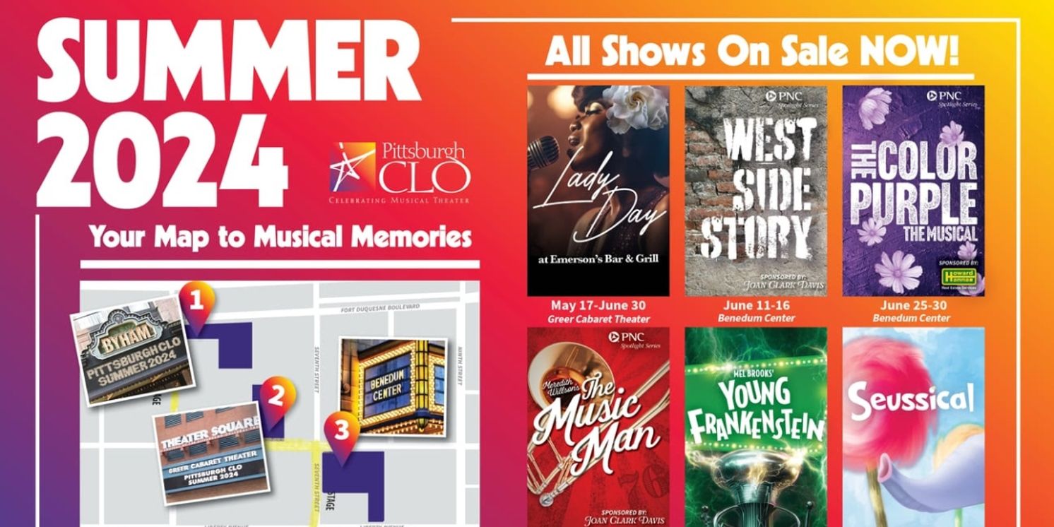Pittsburgh CLO Announces WEST SIDE STORY And More For 2024 Summer Season  Image