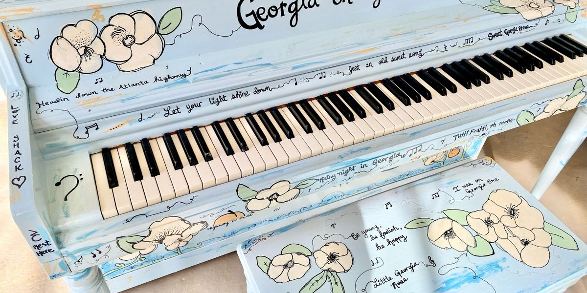 Play Me Again Pianos Installs New Public Piano at Cogburn Road Park in Alpharetta
