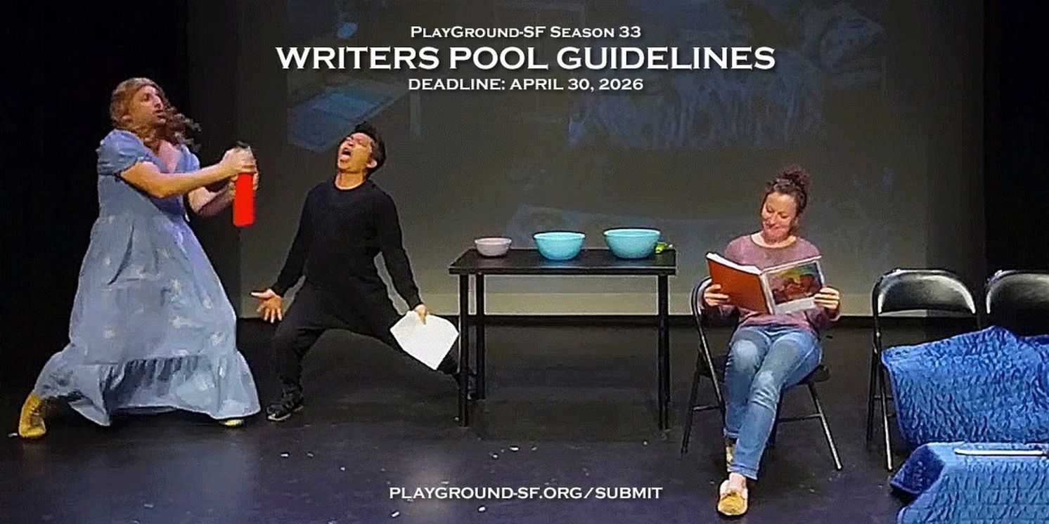 PlayGround Opens Applications For 2026–2027 Writers Pools  Image