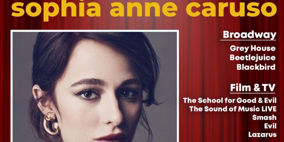 Podcast Exclusive: The Theatre Podcast With Alan Seales Featuring Sophia Anne Caruso