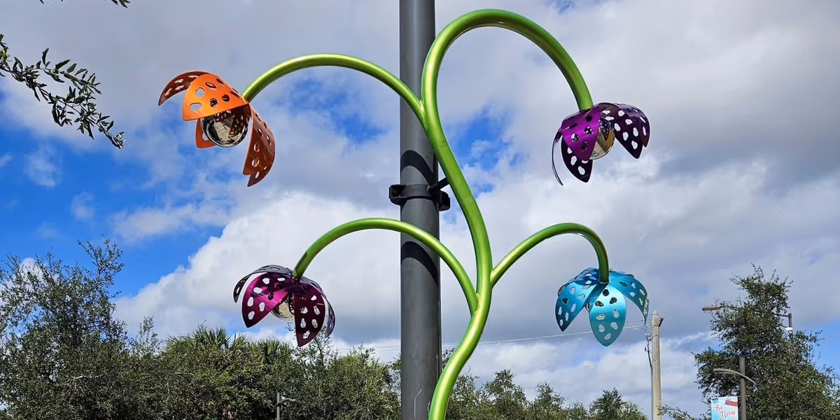 Pompano Beach Arts to Install New GALACTIC BLOOM PART 2 Sculpture