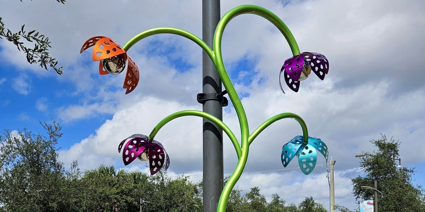 Pompano Beach Arts to Install New GALACTIC BLOOM PART 2 Sculpture  Image