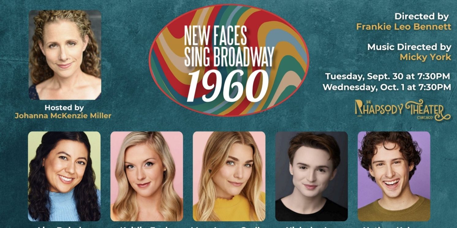 Porchlight Music Theater Adds Second Performance of NEW FACES SING BROADWAY 1960  Image