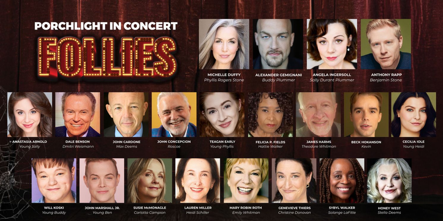 Porchlight Music Theatre Unveils Casting For Porchlight In Concert FOLLIES  Image