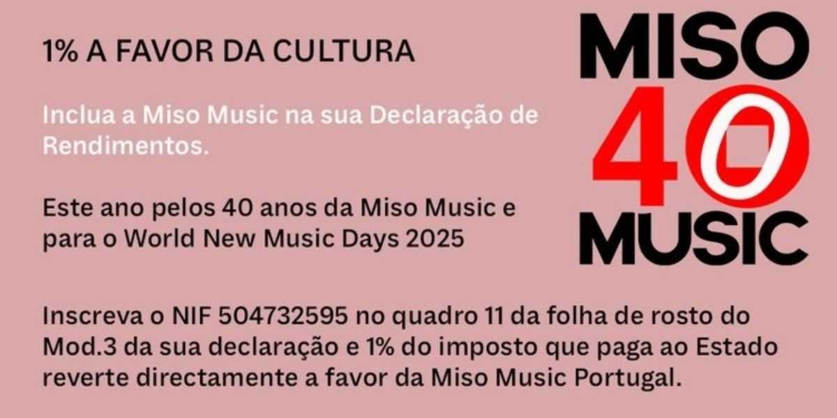 Portugal Will Host ISCM World New Music Days 2025: