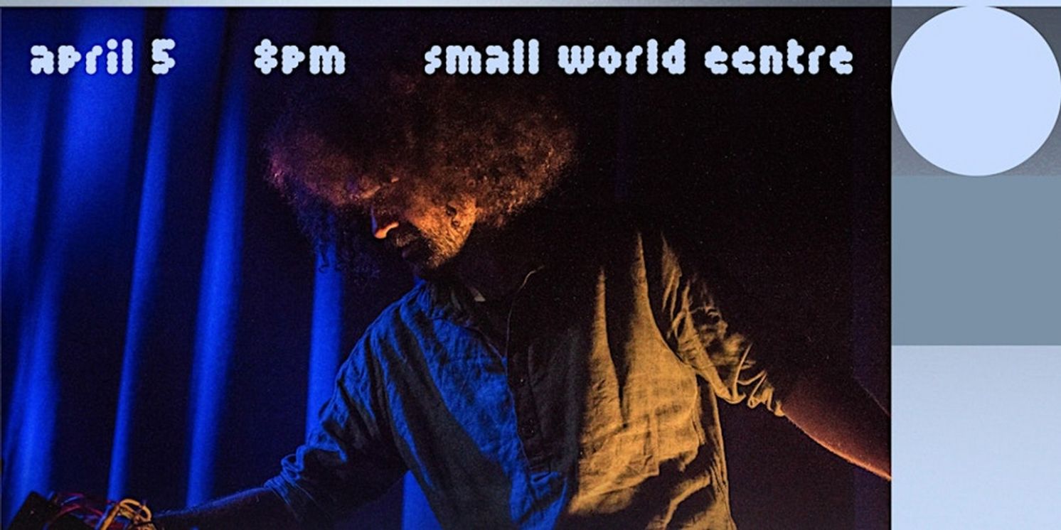 Pouya Ehsaei, with Sadio Sissokho and Peter Lutek, to Play Small World Centre in April  Image
