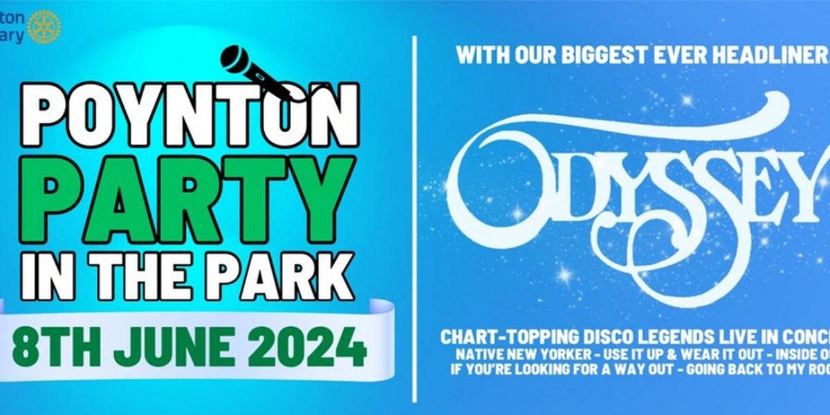 Poynton Party In The Park Returns in Two Weeks With Disco Legends Odyssey