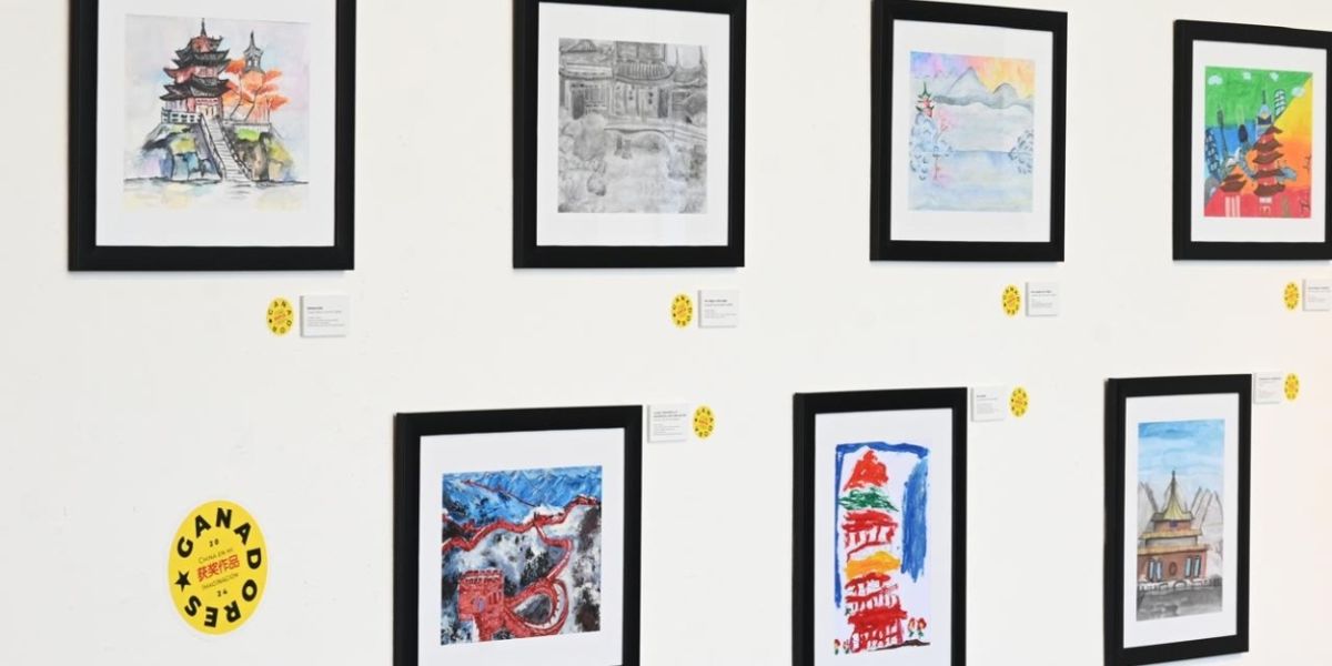 Premian A Niñas Y Niños Ganadores Del 11.o Concurso De Dibujo Y Pintura Infantil China En Mi Imaginación