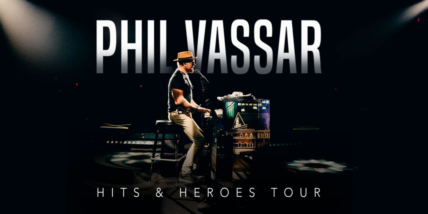 Phil Vassar Returns To Raue Center In November  Image