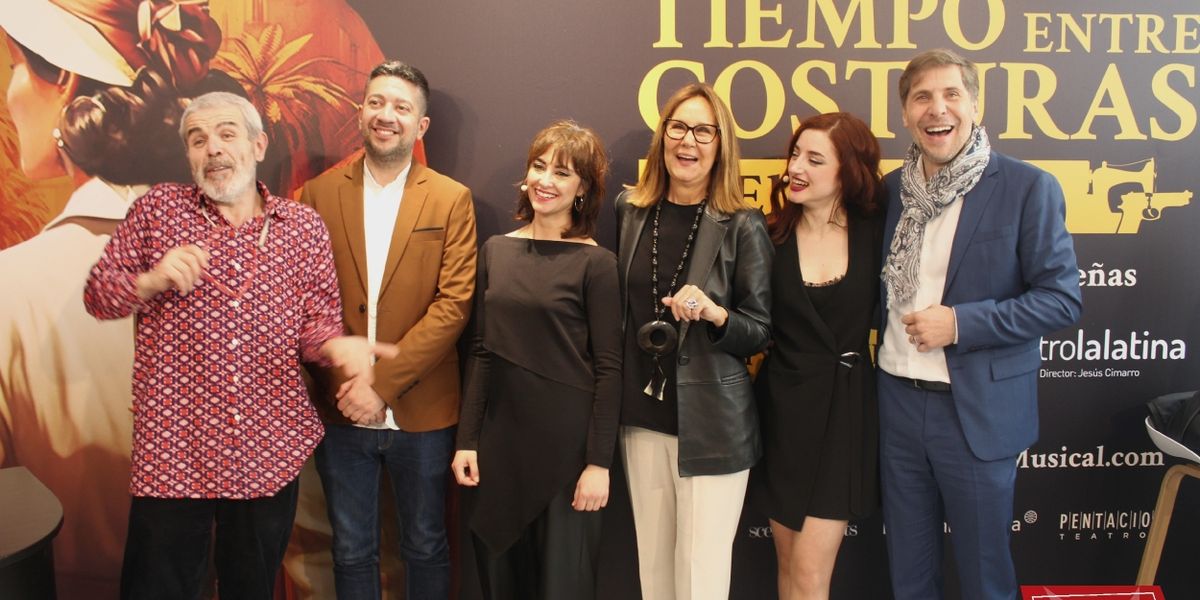 EL TIEMPO ENTRE COSTURAS se presenta en Madrid