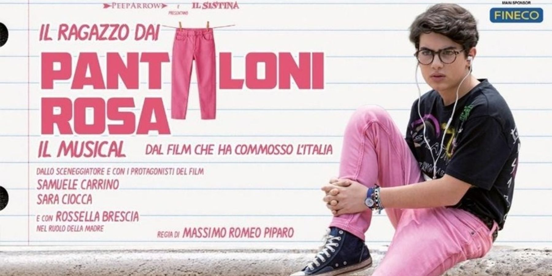 Previews: IL RAGAZZO DAI PANTALONI ROSA al TEATRO SISTINA