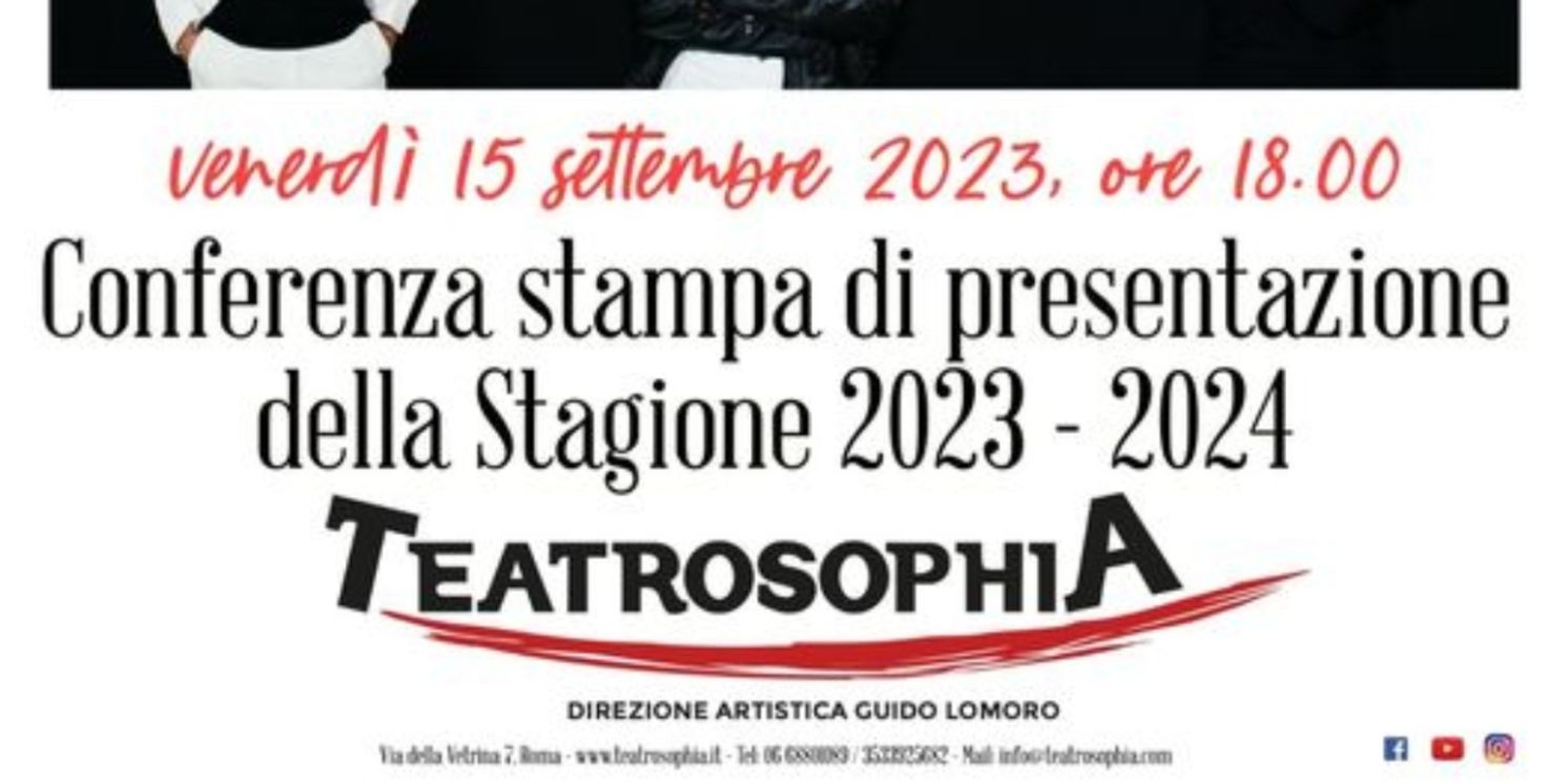 Previews: LA 'PHILOSOPHIA' del TEATROSOPHIA  Image