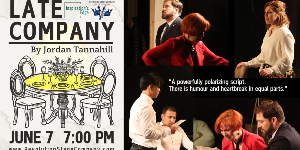 Previews: LATE COMPANY at Revolution Stage Company