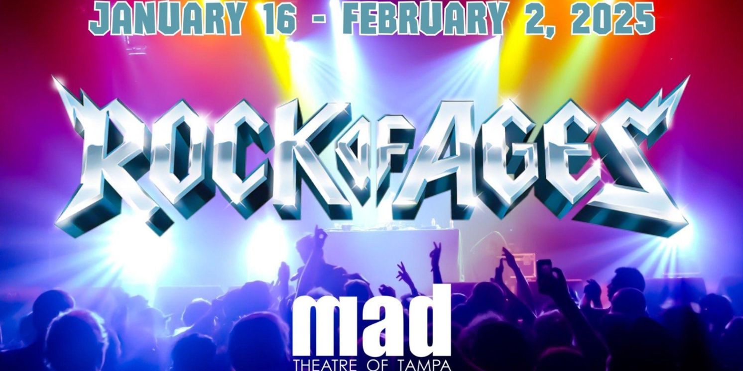 Previews: BRINGING THE SMASH-HIT MUSICAL ROCK OF AGES TO THE STRAZ CENTER at MAD Theatre Of Tampa  Image