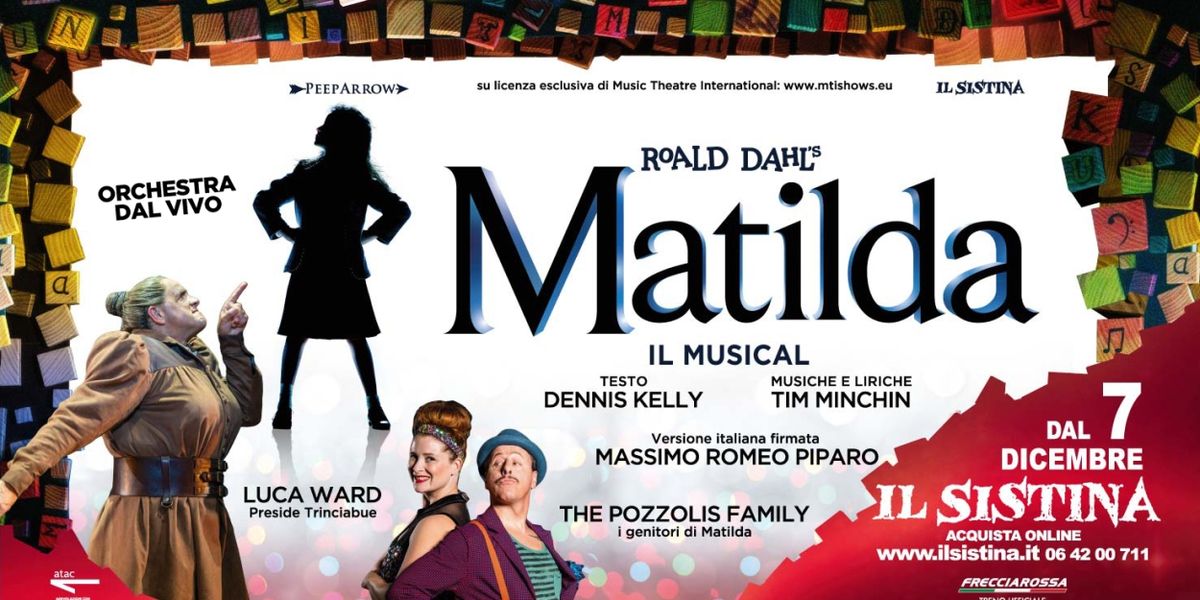 Previews: MATILDA al TEATRO SISTINA