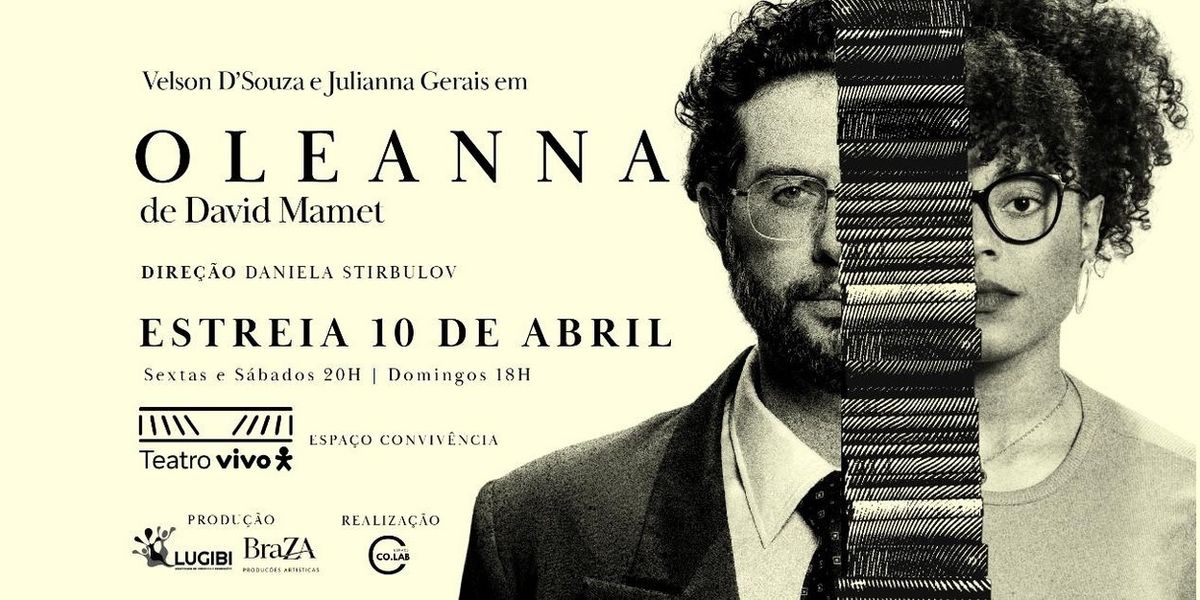 Mamet’s OLEANNA Returns to the Stage in São Paulo with an Immersive, Confrontational New Production