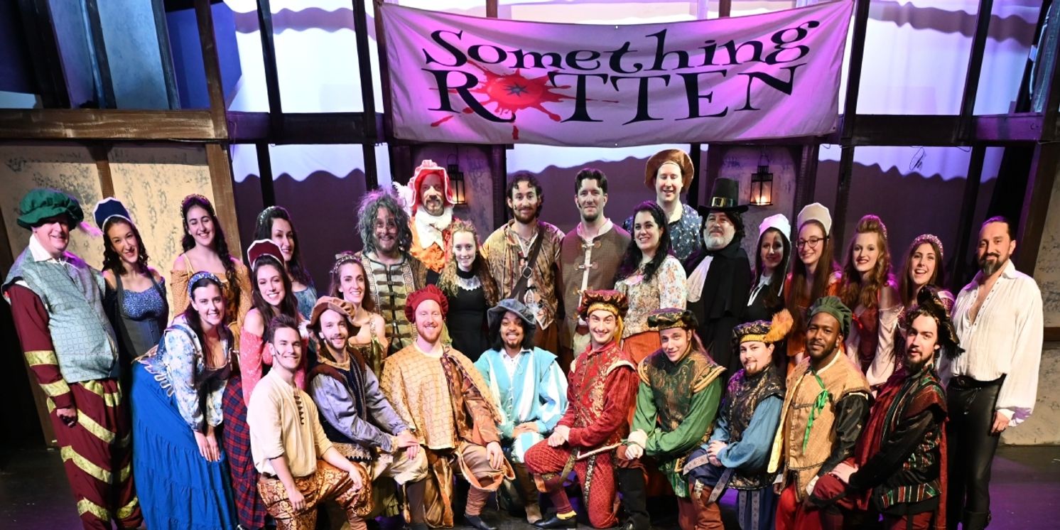 Previews: SOMETHING ROTTEN at Cultural Arts Playhouse Opens TONIGHT!  Image