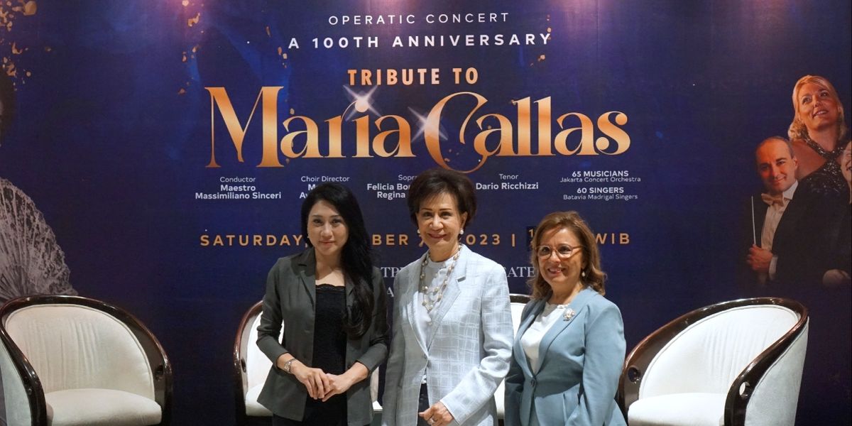 Previews: Opera Concert 'Tribute to Maria Callas' Coming to Ciputra on October 7
