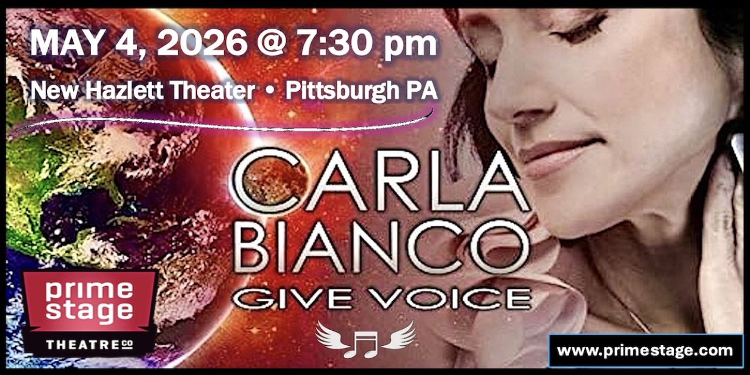 Prime Stage Theatre to Present Broadway Star Carla Bianco in Concert  Image