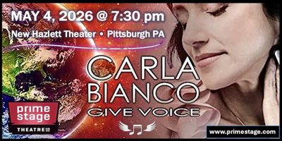 Prime Stage Theatre to Present Broadway Star Carla Bianco in Concert Photo