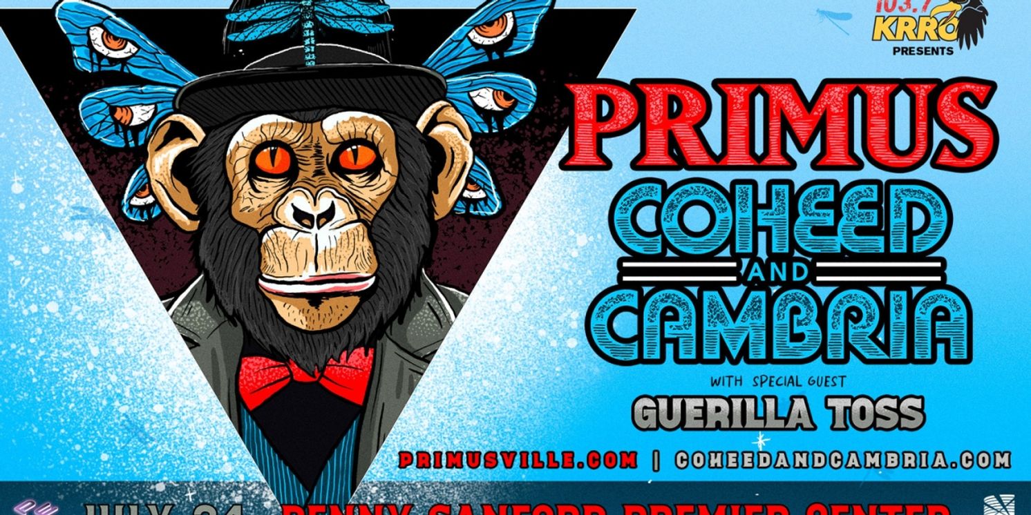Primus and Coheed and Cambria Come to Sioux Falls in July  Image