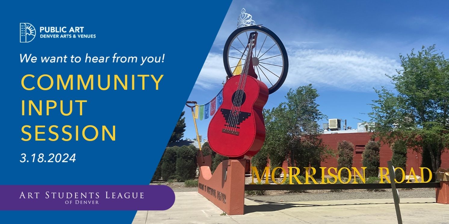 Public Invited to Provide Input for Two New Denver Art Commissions  Image