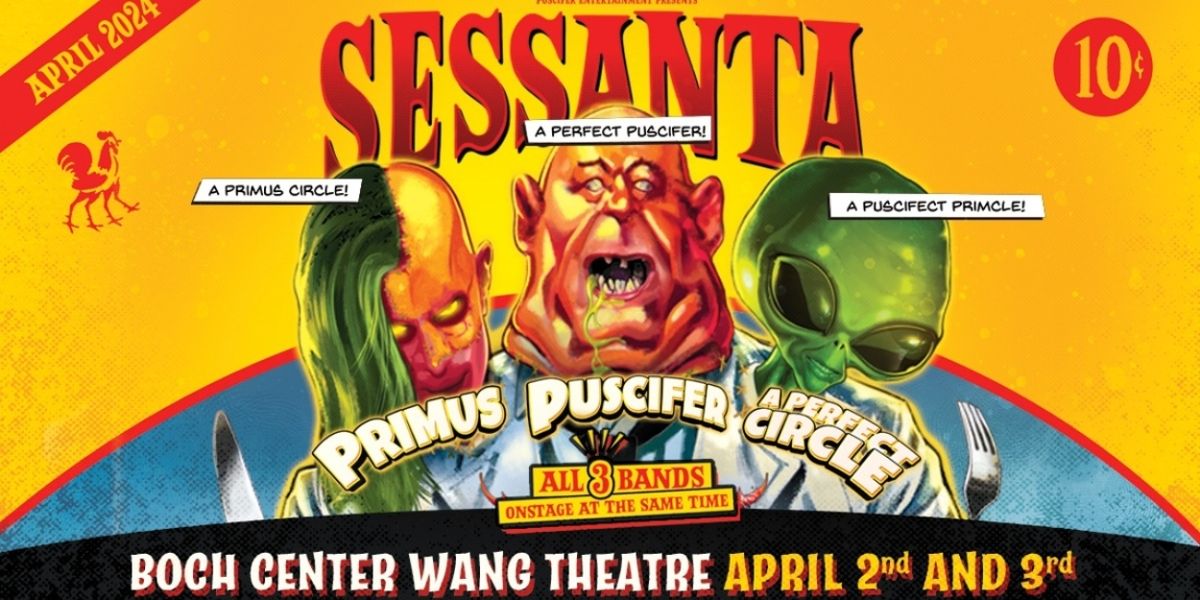 Puscifer, A Perfect Circle And Primus to Celebrate Maynard Keenan's Birthday At The Boch Center Wang Theatre