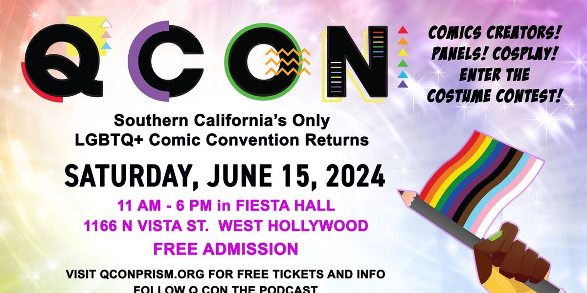 Q Con Comic Convention Set For This Summer