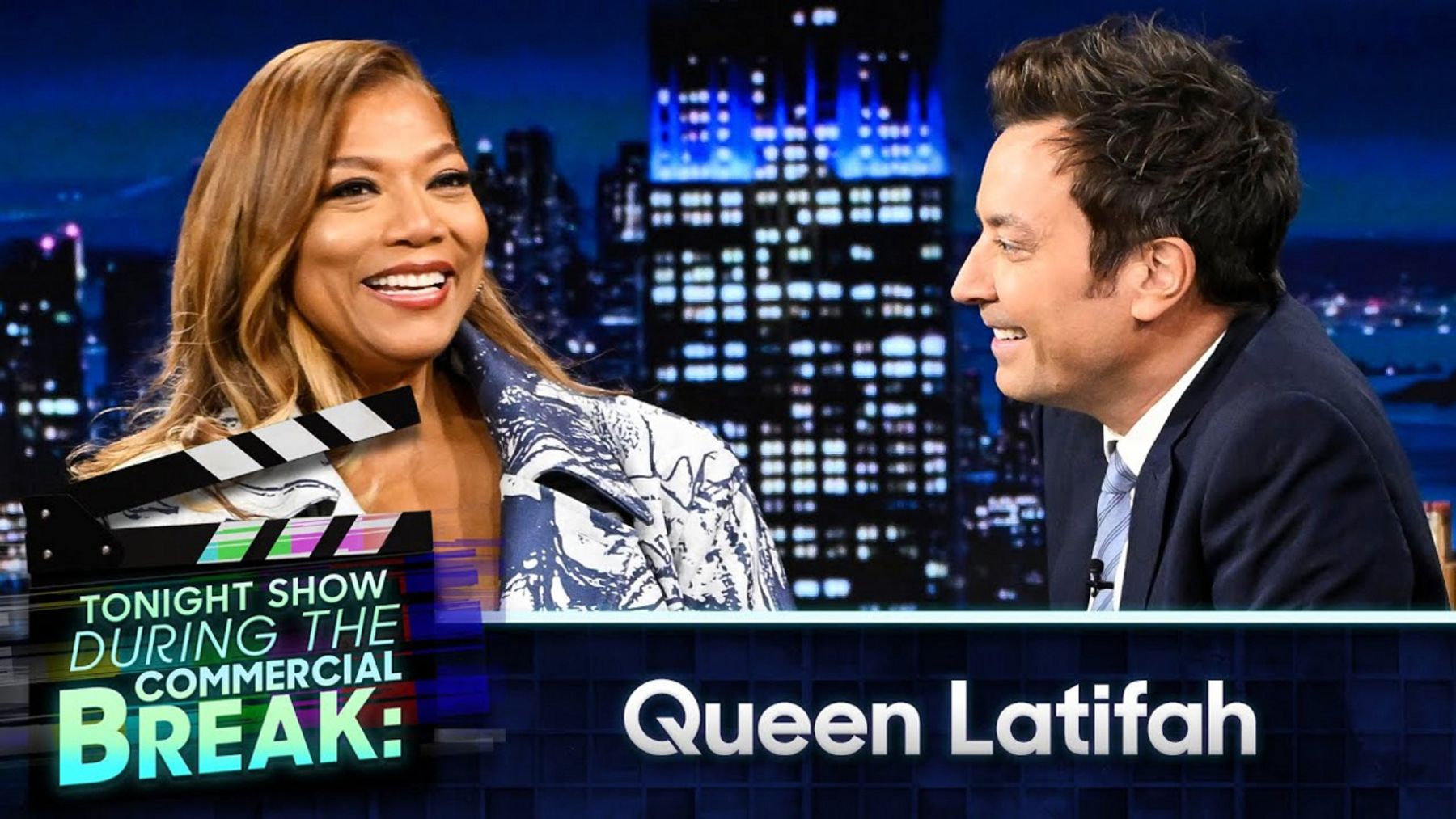 Queen Latifah Recalls Filming TAXI Scene That Made Her and Jimmy Fallon Break Into Laughter