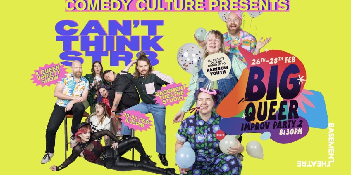 Queer Comedy Takes Over at Basement Theatre