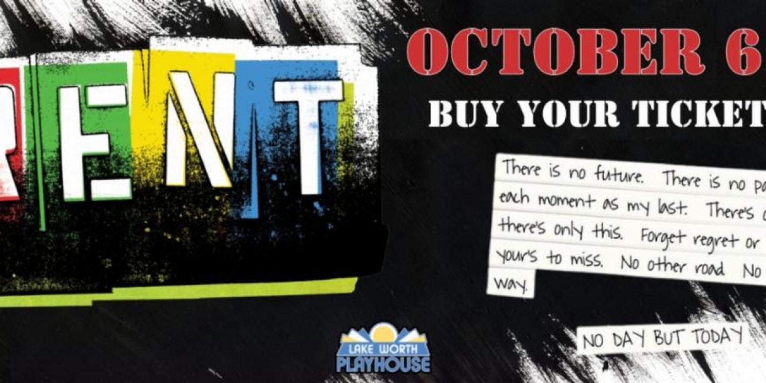 RENT Comes to Lake Worth Playhouse in October  Image