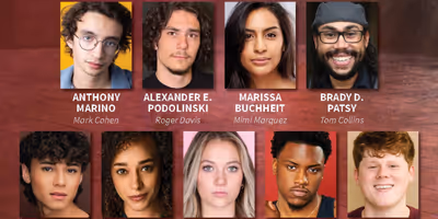 RENT to Take Stage at Pittsburgh's Greer Cabaret Theater Photo
