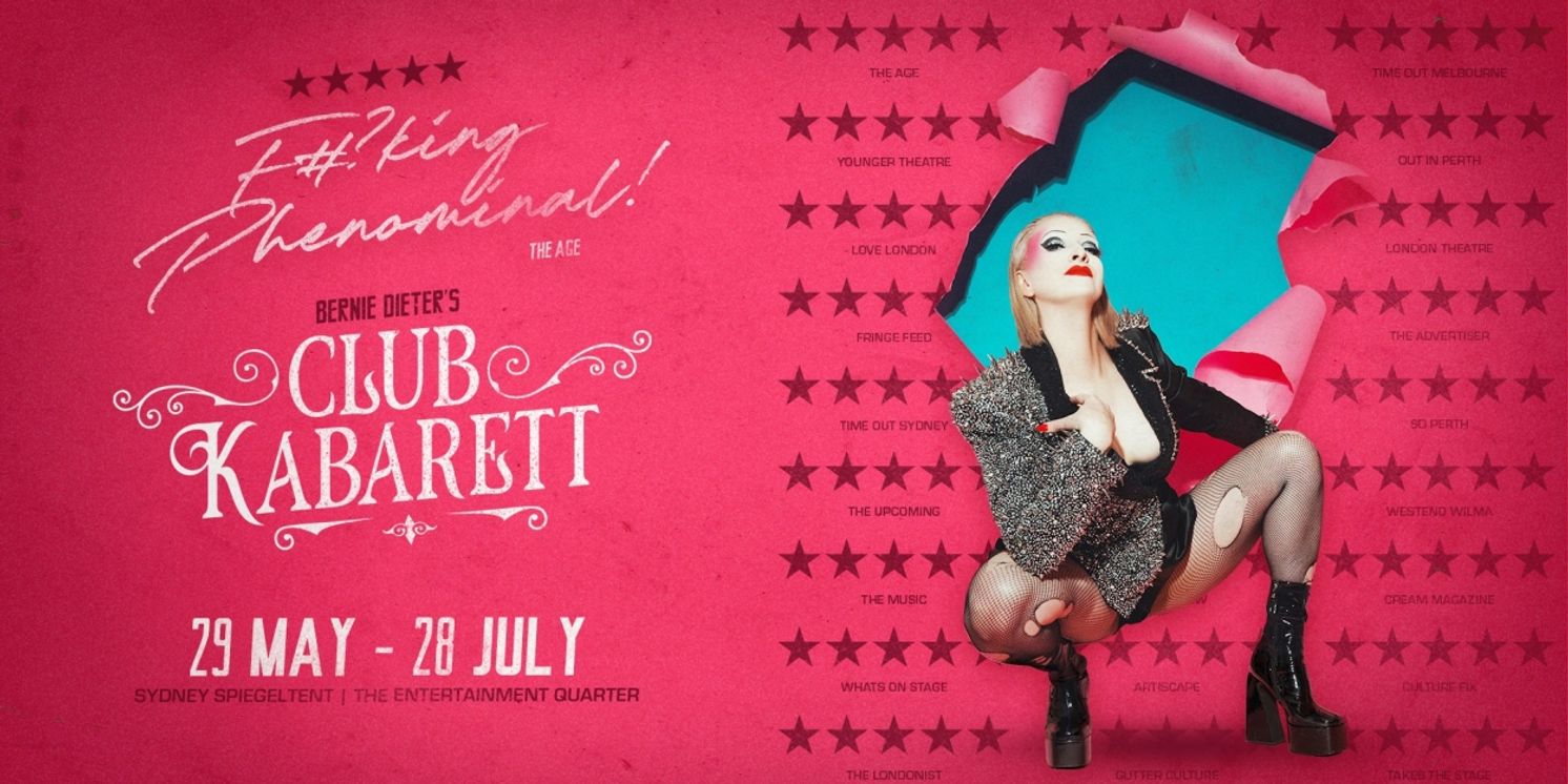 REVIEW: Bernie Dieter's CLUB KABARETT Is Classic Weimar Inspired Circus Cabaret Escapism  Image