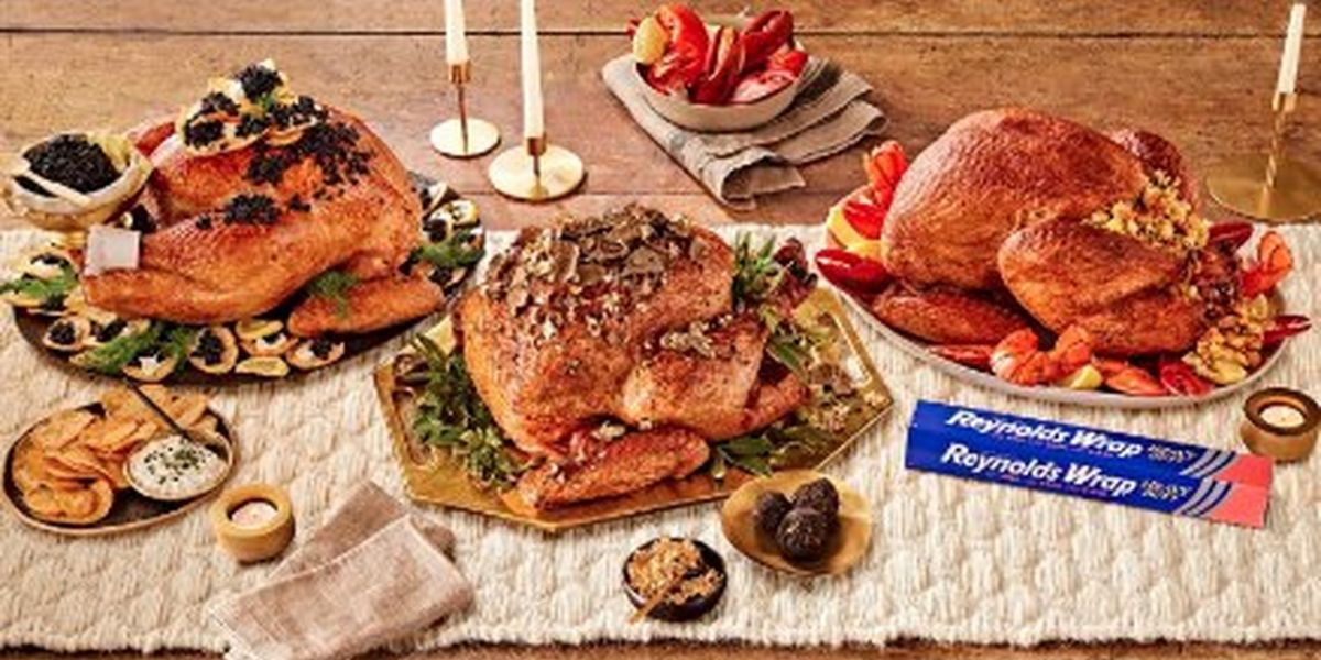 REYNOLDS WRAP® Elevates Your Thanksgiving Feast with Bougie Birds Trio
