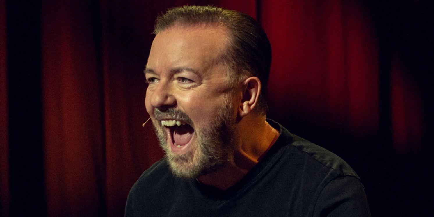RICKY GERVAIS: ARMAGEDDON Is Coming to Netflix  Image