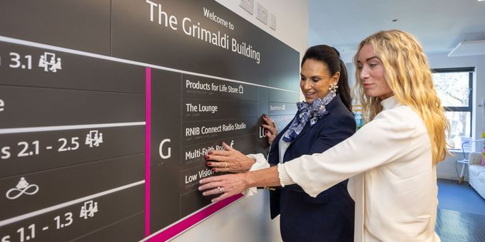 RIVALS Star Victoria Smurfit Named New President of UK Sight Loss Charity RNIB Photos