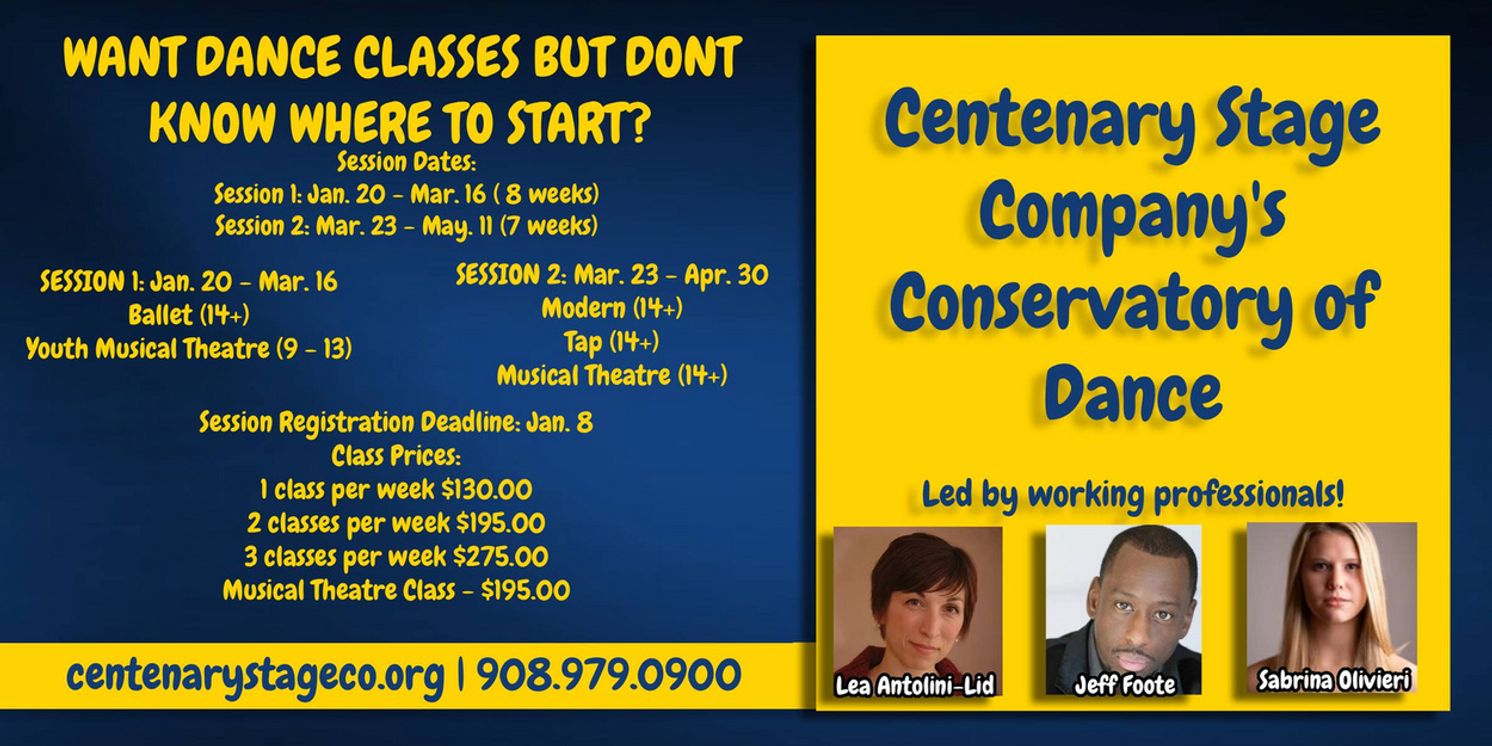 Centenary Stage Company Opens Registration for the 2026 Conservatory of Dance  Image