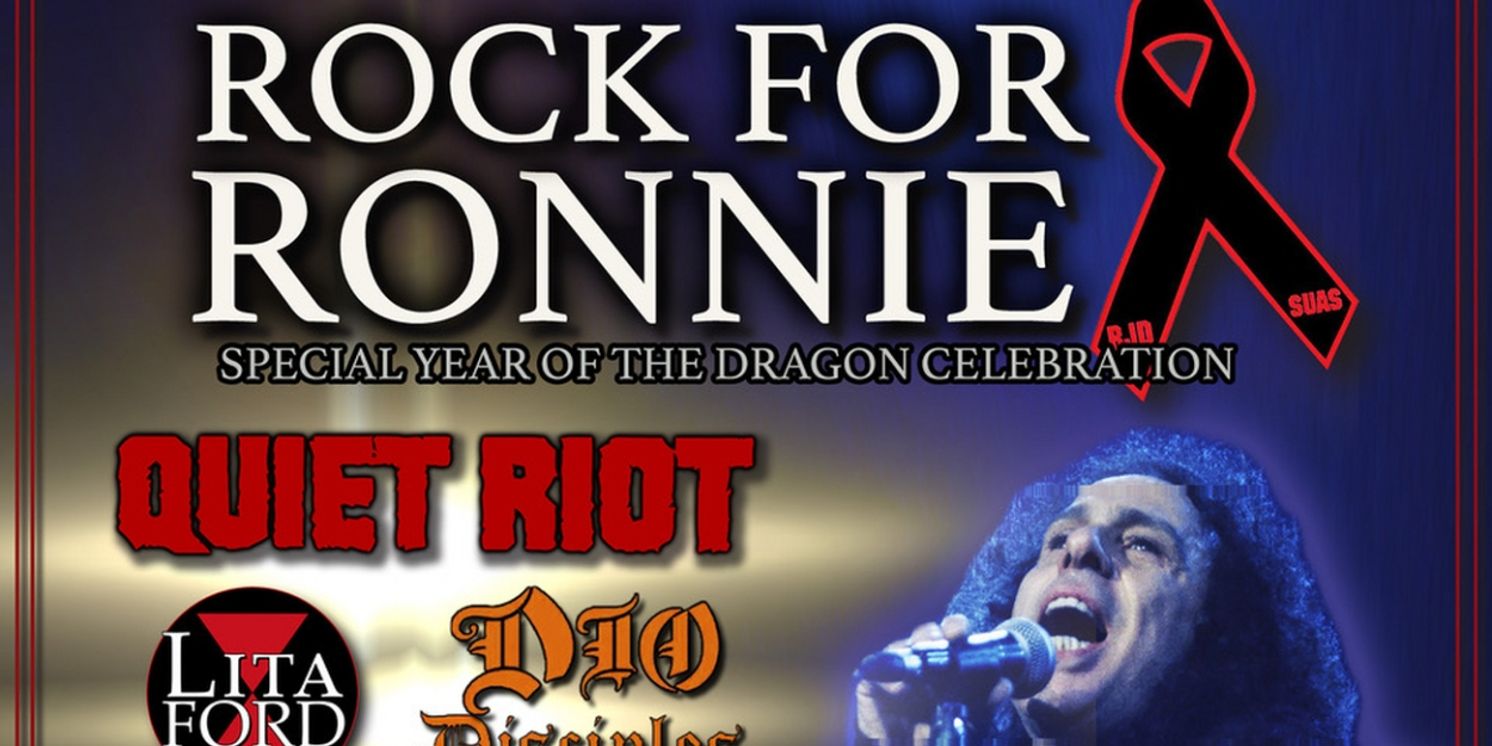 ROCK FOR RONNIE Concert Set For May 19 At Warner Center Park To Benefit Dio Cancer Fund  Image