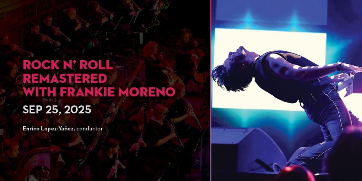 ROCK N' ROLL REIMAGINED WITH FRANKIE MORENO Comes to Nashville