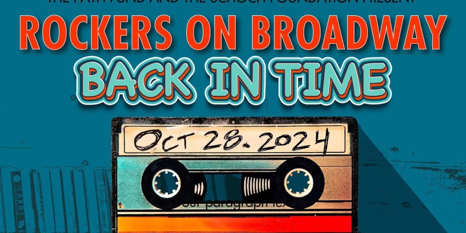 ROCKERS ON BROADWAY - BACK IN TIME To Honor Huey Lewis and Peter Bradley At Sony Hall  Image