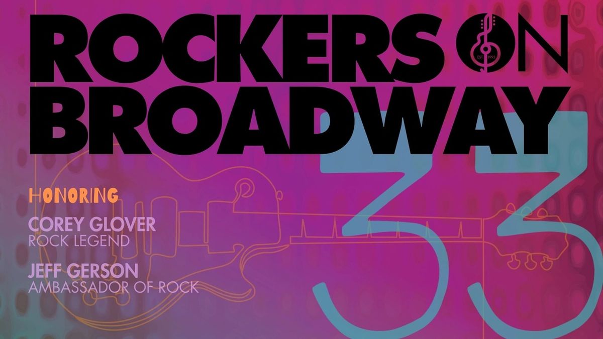 ROCKERS ON BROADWAY Will Honor Corey Glover and Jeff Gerson at Sony Hall