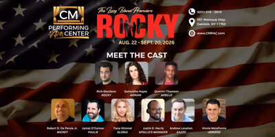 Cast Revealed for ROCKY THE MUSICAL Long Island Premiere at CM Performing Arts Center Photo