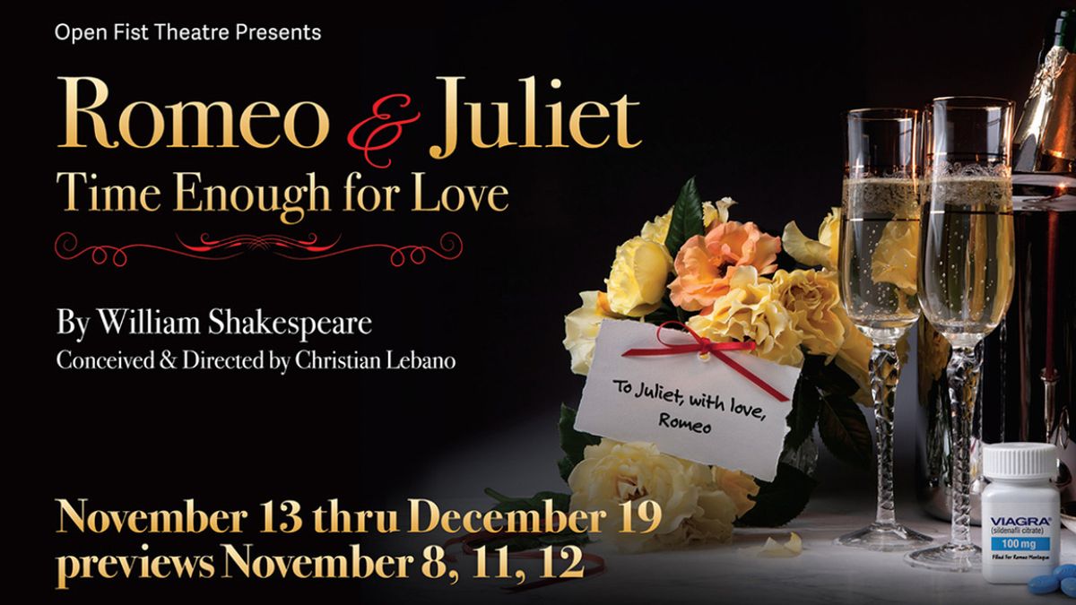 ROMEO AND JULIET: TIME ENOUGH FOR LOVE to Open at Atwater Village Theatre