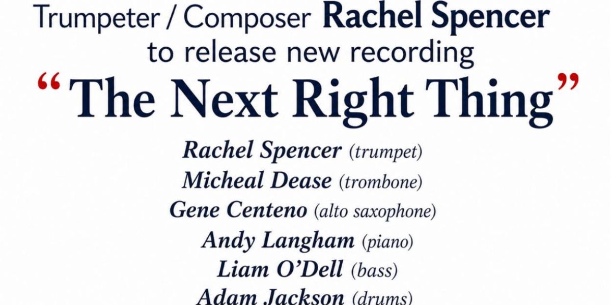 Rachel Spencer to Release THE NEXT RIGHT THING