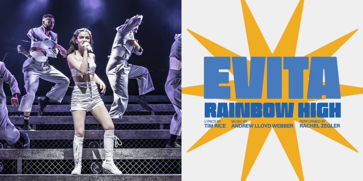 El 'Rainbow High' de EVITA interpretado por Rachel Zegler llegará a las plataformas de streaming este viernes. 