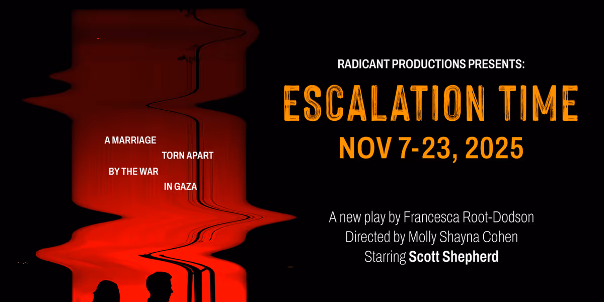 Radicant Productions to Present ESCALATION TIME This Novemver
