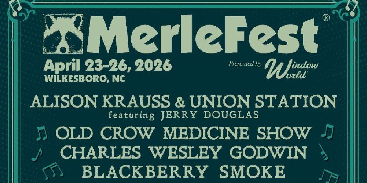 Railroad Earth, The Infamous Stringdusters and More Join MERLEFEST 2026 Lineup